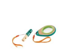 VZZCGJVT Giocattoli da Collezione di Insetti Montessori, Habitat per Insetti con visore ingrandito, Kit per l'esplorazione delle attività all'aperto per Bambini,Magnifying Glass Whistle Set