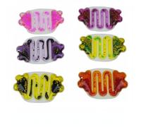VZZCGJVT Giocattoli in Gel Morbido sensoriale Liquido - Set di 6 - Prodotti sensoriali Squishy per Bambini autistici con bisogni Speciali,Rosa