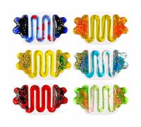 VZZCGJVT Giocattoli in Gel Morbido sensoriale Liquido - Set di 6 - Prodotti sensoriali Squishy per Bambini autistici con bisogni Speciali,Blu