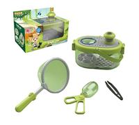 VZZCGJVT Scatola di osservazione Multifunzionale per Insetti Montessori, Strumento per la creazione di Campioni, Set di Piccoli esperimenti scientifici,Grigio