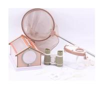 VZZCGJVT Set per l'esplorazione degli Insetti all'aperto Montessori, Giocattolo Montessroi per Bambini Che Si avvicinano alla Natura,Verde
