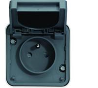 W.1 Presa 2P+T IP55 grigia WNC100EC-Prezzo per kit
