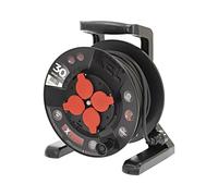 W-100029 Cavo di prolunga 3 x 2,5 mm² femmine: 4 gomma nera 30 m 16 A KEL