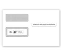 w-2 Forms 4-up version"Istruzioni sulla schiena per 2016, stampante laser e a getto d' inchiostro 100 Self Seal Envelopes for 1099 Forms