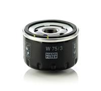 W 75/3 MANN-FILTER Filtro olio per ,AIXAM,ALFA ROMEO,ALPINE,ARO,BELARUS,DACIA,GR