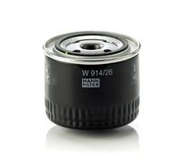 W 914/26 MANN-FILTER Filtro olio per HONDA,LAND ROVER,MG,ROVER