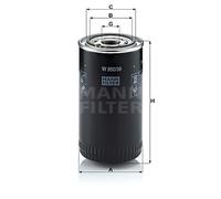 W 950/39 MANN-FILTER Filtro olio per AVIA,BERKHOF,BM TRACTORS,BMC,DAF,DENNIS,FOD