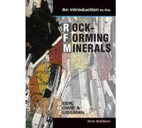 W. A. Deer Introduction to the Rock-forming Minerals (Tascabile)