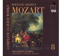 W.A. Mozart Complete Clavier Works Vol. 8 (CD) Album