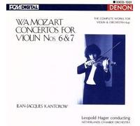 W. A. Mozart Concertos for Violin Nos. 6 & 7