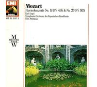 W.A.Mozart : Klavierkonzerte No.18 KV456 & No. 25 KV 503 [Audio-CD].