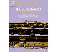 W. A. Mozart: Three Sonatas For Flute And Piano. For Flauto, Accompagnamento di Pianoforte