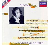 W A Mozart Variations, K. 265 & 455 / Rondo, K. 511 / Adagios (CD)