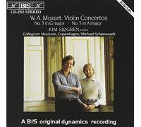 W.A. Mozart - Violin Concertos Nos. 3 and 5
