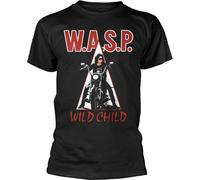 W.A.S.P. Maglietta Wild Child Black S