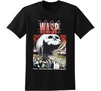 W.A.S.P. The Headless Children'89 Wasp T-Shirt Unisex Mens Fashion Shirt Cotton Tee Shirts Short Sleeve Black XL