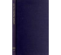 W. A. Speck W. A. Gray H. Horwitz London Politics 1713 - 1717 (Copertina rigida)