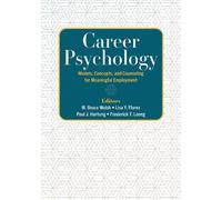 W. Bruce Walsh Career Psychology (Tascabile)