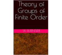 W. Burnside Theory Of Groups Of Finite Order Book NUOVO