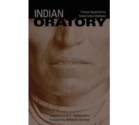 W. C. Vanderwerth Indian Oratory (Tascabile)