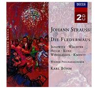 W-Chter/Janowitz/Holm/Holocek/Bohm/Vienna Philharm - Strauss J.: Die Fledermaus