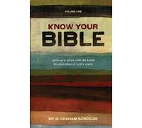 W Graham Scroggie Know your Bible (Tascabile)