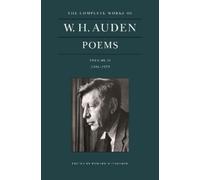 W. H. Auden The Complete Works of W. H. Auden: Poems, Volume (Copertina rigida)