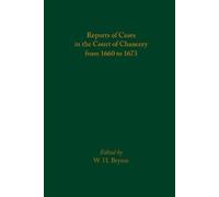 W. H. Bryson Reports of Cases in the Court of Chancery from 1 (Copertina rigida)