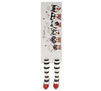 W-icked Witch - Segnalibro a forma di gambe di, divertenti pantofole con rubini B ookmark colla morbida W-Izard, decorazione 3D per topi di biblioteca e appassionati di libri, 18 x 4 cm