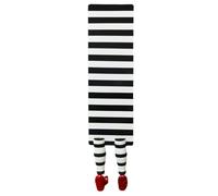 W-icked Witch - Segnalibro a forma di gambe di, divertenti pantofole con rubini B ookmark colla morbida W-Izard, decorazione 3D per topi di biblioteca e appassionati di libri, 18 x 4 cm