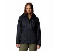 Columbia Pouring Adventure 3 Jacket, Giacca antipioggia impermeabile Donna, Nero, M