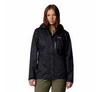 Columbia Pouring Adventure 3 Jacket, Giacca antipioggia impermeabile Donna, Nero, XL