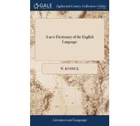 W Kenrick A new Dictionary of the English Language (Copertina rigida)