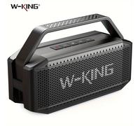 W-KING (100 W di picco) Altoparlanti Bluetooth portatili da 60 W con subwoofer, altoparlante esterno Green