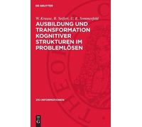 W Krause R Seif Ausbildung und Transformation kognitiver Stru (Copertina rigida)