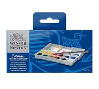 W&N Cotman WaterColourPaint Sketchers' Pocket Box HalfPans 14p JAPAN IMPORT