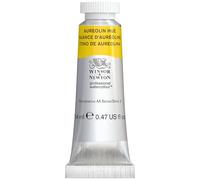 W&N Professional Acquerello extrafine per artisti, colori vivaci di altissima qualità, luminosità e brillantezza, resistenti alla lucel - Tonalità Aureolina, 14ml