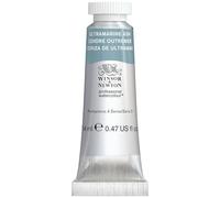 W&N Professional Acquerello extrafine per artisti, colori vivaci di altissima qualità, luminosità e brillantezza, resistenti alla luce - Cenere Oltremare, 14ml