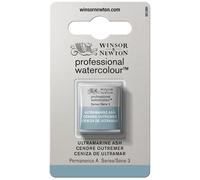 W&N Professional Watercolor 1/2 Godet - Acquerello extrafine per artisti, colori vivaci di altissima qualità, luminosità e brillantezza, resistenti alla luce - Cenere Oltremare