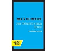 W. Norman Brown Man in the Universe (Copertina rigida)