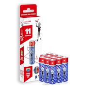 W onder Full Energy - Batterie alcaline AA/LR6 a lunga durata, confezione da 11 batterie ideali per i dispositivi quotidiani.