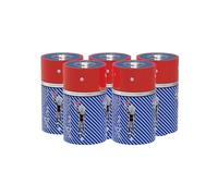 W Onder Full Energy - Batterie alcaline D/LR20 a lunga durata, confezione da 5 batterie, ideali per i dispositivi quotidiani.