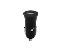 W Onder Full Power - Caricatore accendisigari da auto, 1 USB-A, colore: nero