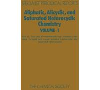 W Parker Aliphatic, Alicyclic and Saturated Heterocyclic Chem (Copertina rigida)