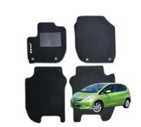 W-Parts Serie 4 TAPPETI - TAPPETINI in Moquette Neri per HONDA JAZZ 2012 -> 2015