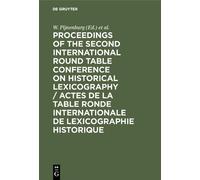 W. Pijnenburg Proceedings of the Second International Round T (Copertina rigida)