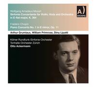 W.Primrose; Cologne Radio 1955/D.Lipat A.Grumiau Sinfonia Concertante KV 36 (CD)