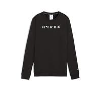 PUMA Felpa sportiva 'Puma x Hyrox' nero / bianco Donna PUMA S nero / bianco