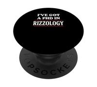 W Rizz Designs I've Got A PhD In Rizzology Funny Novelty PopSockets PopGrip Adesivo
