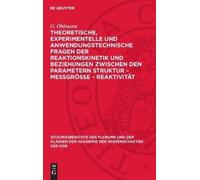 W Schirmer K Al Theoretische, Experimentelle Und Anwendungste (Copertina rigida)